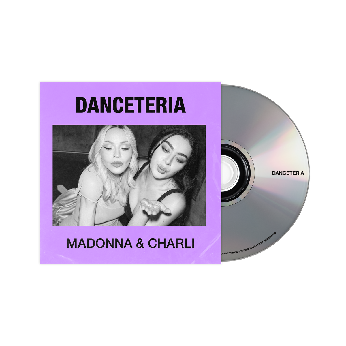 MADONNA & CHARLI - DANCETERIA (UK CD EDITION)